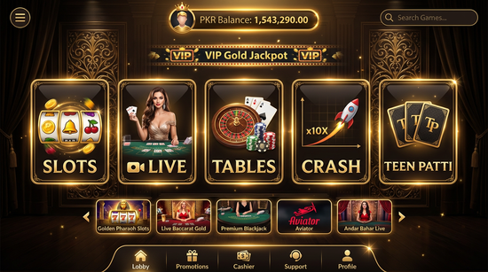 Main screen of luckypkr777 casino page for PK players - 4